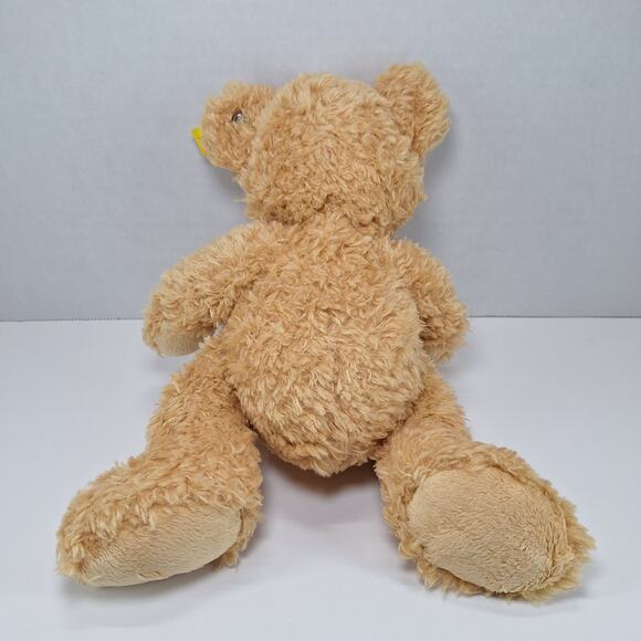 Steiff Flynn 11" Handmade Light Brown Teddy Bear 111471 Plush Stuffed Animal Toy - Picture 4 of 10